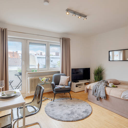 apartamento de 1 habitación | Múnich-Glockenbachviertel | 5936