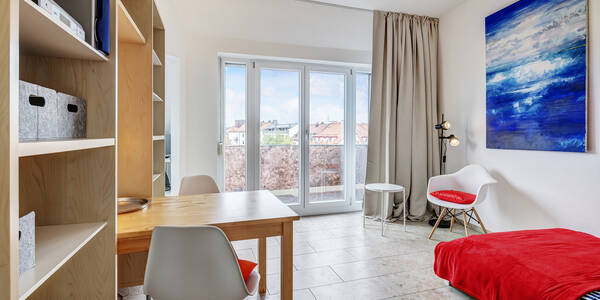 ático de 1 habitación | Múnich-Schwabing | 598
