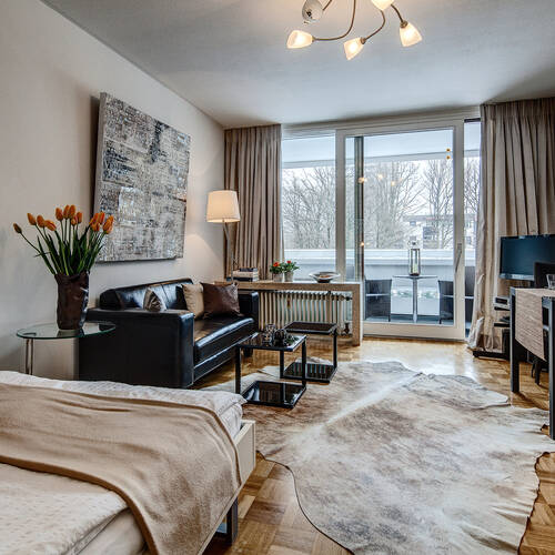 apartamento de 1 habitación | Múnich-Arabellapark | 6126