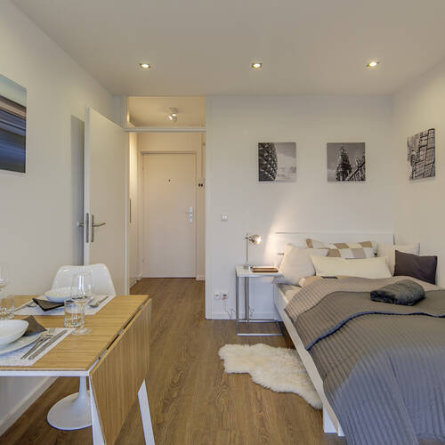 apartamento de 1 habitación | Múnich-Schwabing | 8358