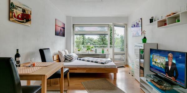 apartamento de 1 habitación | Múnich-Oberföhring | 8865