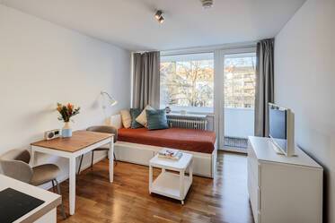 Ideal para solteros: apartamento tipo estudio en alquiler