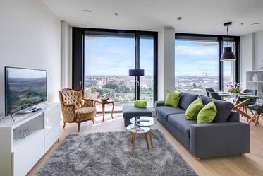 Exclusivo apartamento de lujo de 1,5 habitaciones en alquiler
