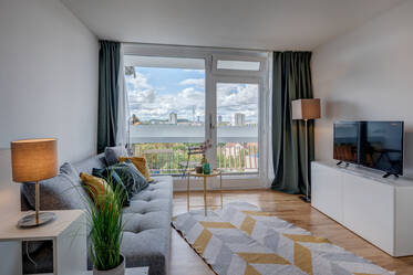 Schwabing-Norte: Estudio chic en la 10ª planta