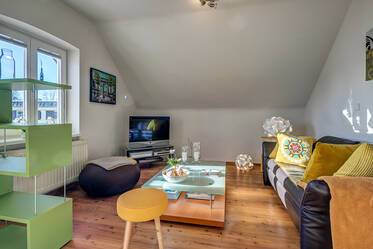 Centro de Starnberg-Percha: soleado apartamento de 2 habitaciones