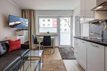 Apartamento amueblado muy bonito en Olympiazentrum