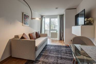 Estudio amueblado de alta calidad en Westend