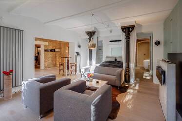 Extravagante y lujoso loft de diseño de 6 habitaciones