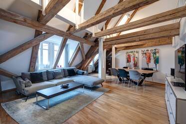 Dúplex con galería amueblado muy bonito en Altstadt