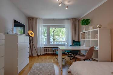 Luminoso apartamento en planta baja cerca de la ribera del Isar