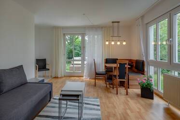 Lerchenau: Apartamento muy tranquilo de 2 habitaciones en planta baja
