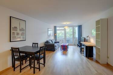 Amalienpassage, cerca de la universidad: apartamento de 1,5 habitaciones.