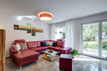 Chalet adosado en el medio amueblada bonita en Moosach