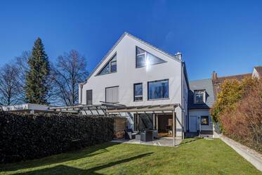 Casa pareada amueblada bonita en Feldmoching
