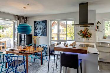 Apartamento tranquilo con carácter de loft y balcón