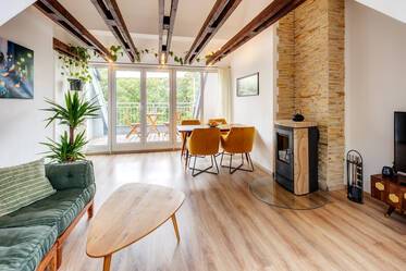 Precioso apartamento con vigas vistas y terraza