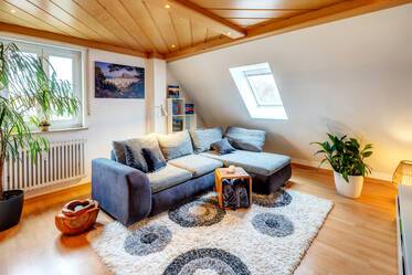 Dúplex con galería amueblado bonito en Karlsfeld
