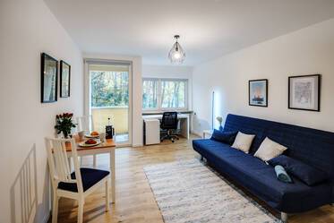 Apartamento atractivo amueblado en Forstenried
