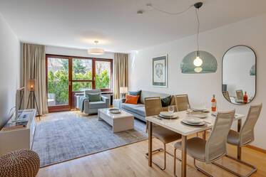 Apartamento amueblado muy bonito en Harlaching