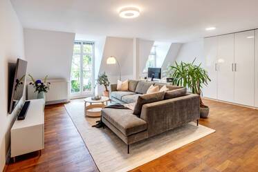 Encantador apartamento histórico con balcón idílico
