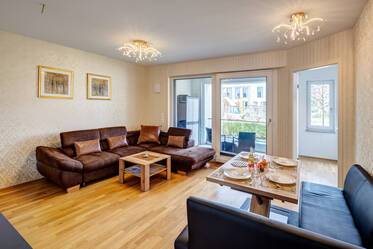 Apartamento de 3 habitaciones con jardín en Aubing