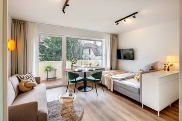 Apartamento amueblado muy bonito en Schwabing