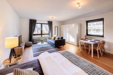 Obermenzing, en el parque del castillo: Apartamento de 1 habitación