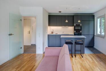 Apartamento moderno e intemporal con vistas al campo