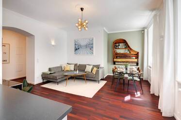 Elegante apartamento de época en una zona muy solicitada