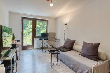 Apartamento con vistas al Jardín Inglés