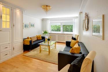 Acogedor apartamento con vistas al arroyo Hachinger