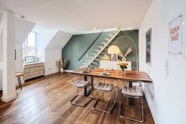Apartamento con concepto de salón abierto