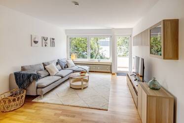 Apartamento tranquilo en Solln con dos balcones