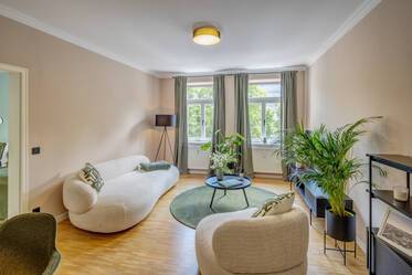 Se alquila: elegante apartamento con balcón