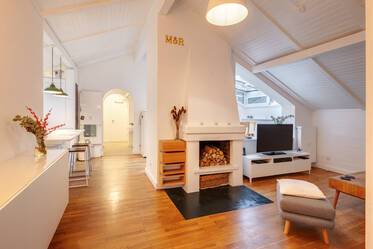 Ático con ambiente especial