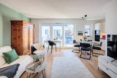 Gilching: apartamento moderno con piezas de diseño