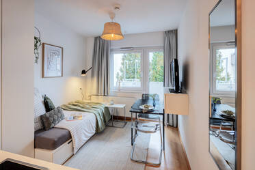 Glockenbachviertel: Encantador apartamento con patio interior 