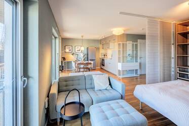 Moderno apartamento con balcón en Erding en alquiler