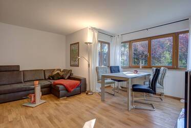 Piso con jardín amueblado muy bonito en Waldperlach