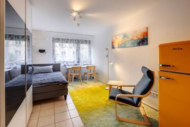 Apartamento de 1 habitación totalmente equipado en zona tranquila