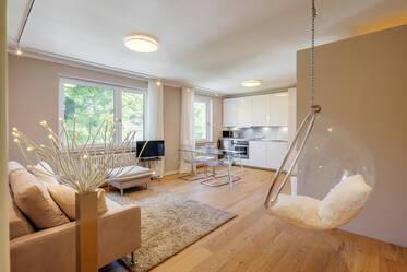 Tranquilo pero céntrico apartamento con balcón y WiFi
