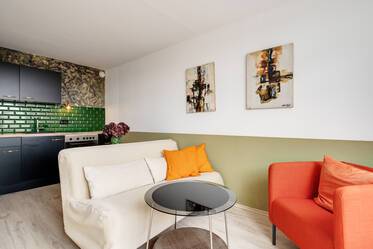 Apartamento de 1 habitación totalmente amueblado con WLAN