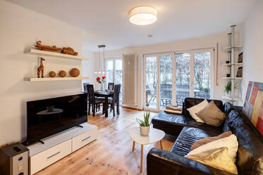 Apartamento amueblado con jardín, cerca de Brudermühlstrasse