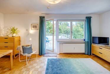 Apartamento bien amueblado en una zona elegante de Nymphenburg.