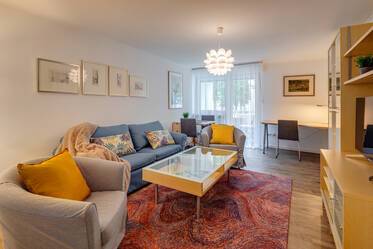Se alquila apartamento amueblado de 2 habitaciones cerca de Luitpoldpark