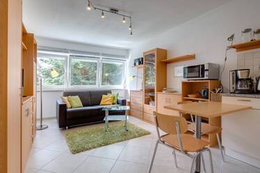 Lerchenau/Moosach: Apartamento tranquilo cerca de S1