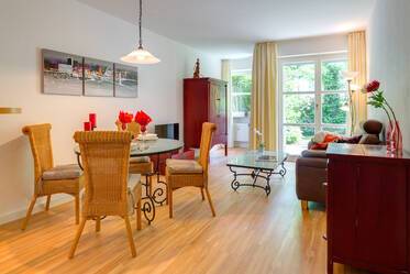 Piso con jardín amueblado bonito en Neuhausen