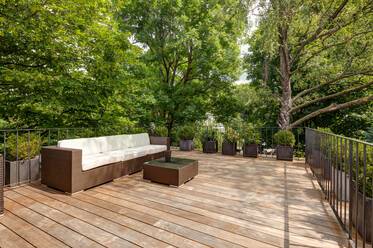 Ático con terraza amueblado muy bonito en Bogenhausen