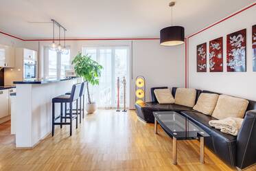 Apartamento de 2 habitaciones con azotea, en el centro de Schwabing