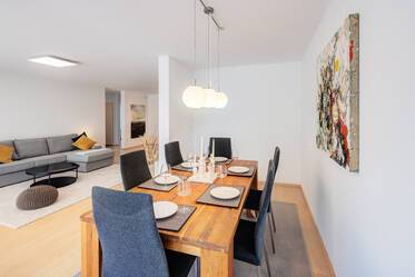 Amplio apartamento familiar cerca del Jardín Inglés